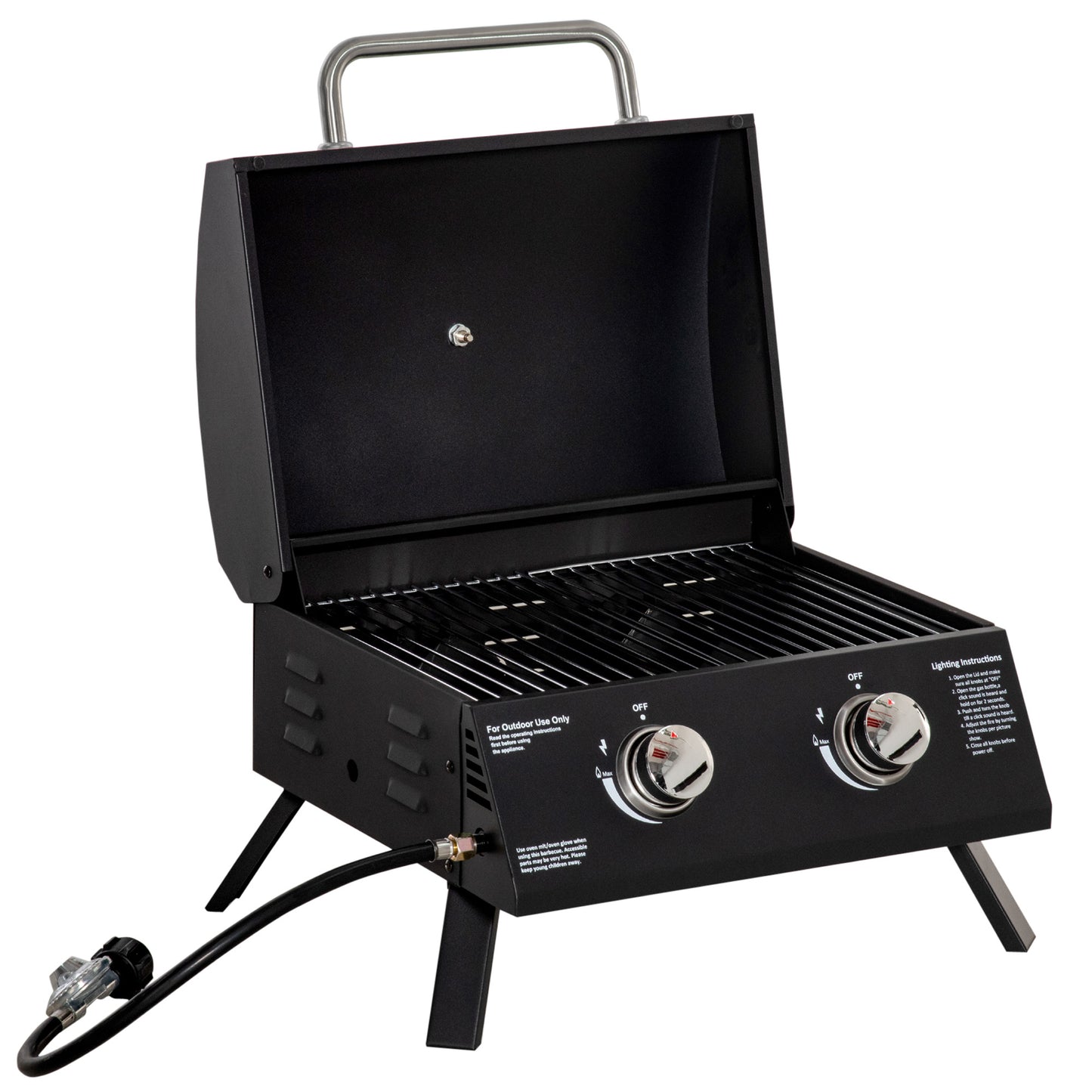 2 Burner Propane Gas Grill